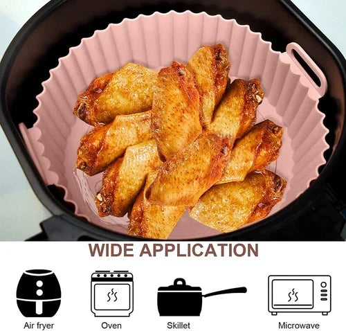 BakeMate™ - Air Fryer Reusable Silicone Baking Tray