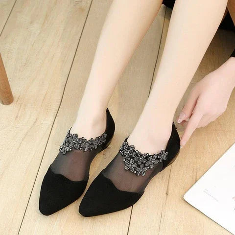 HallyuHeels™ - Women's Korean Style Sexy Low Heels