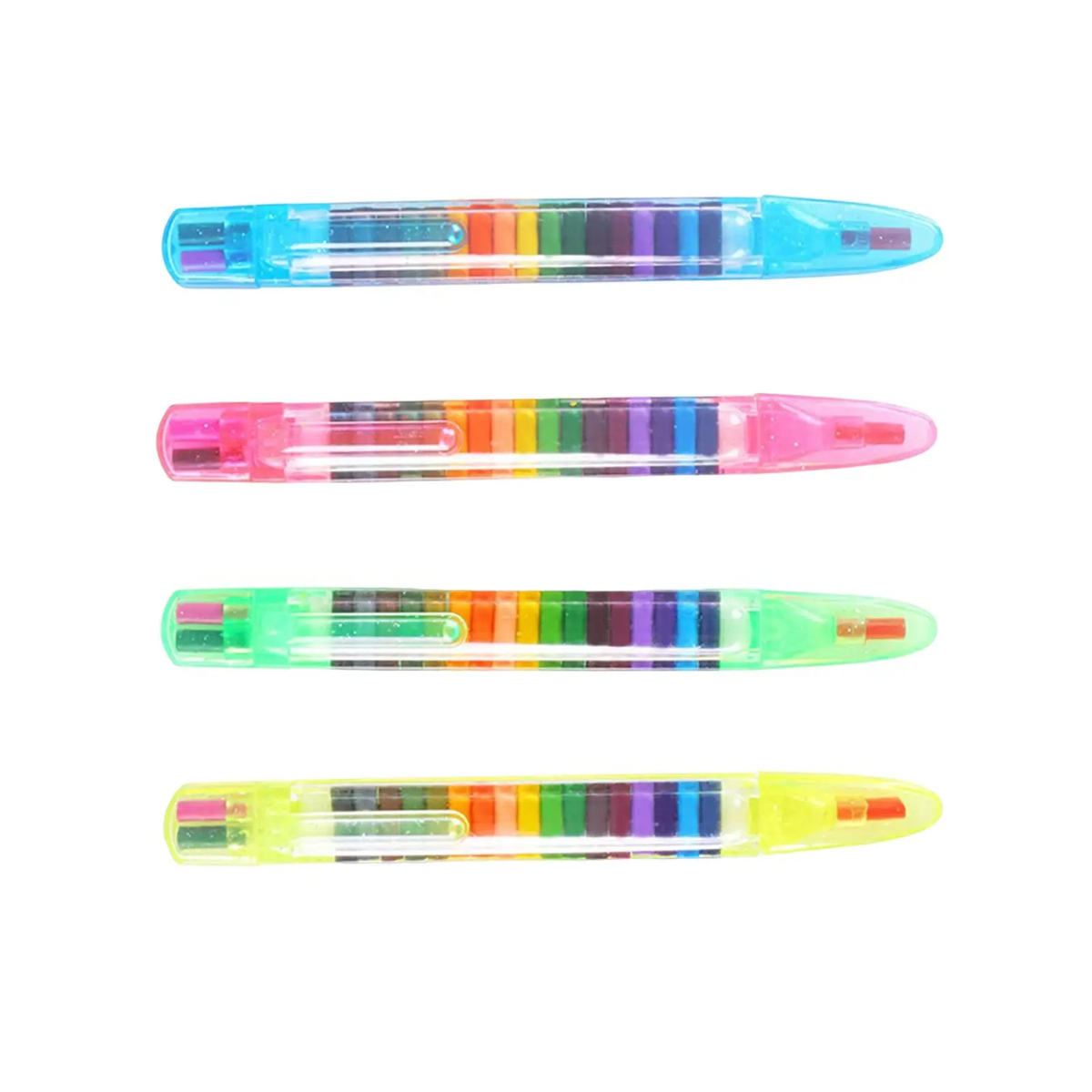 Stacking crayon pencil - 20-in-1 Multicolor crayon pencil