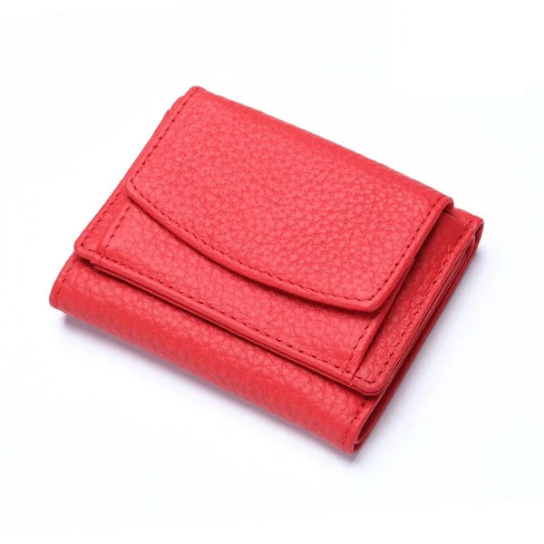 MiniSafe™ - Women's Mini RFID Leather Wallet