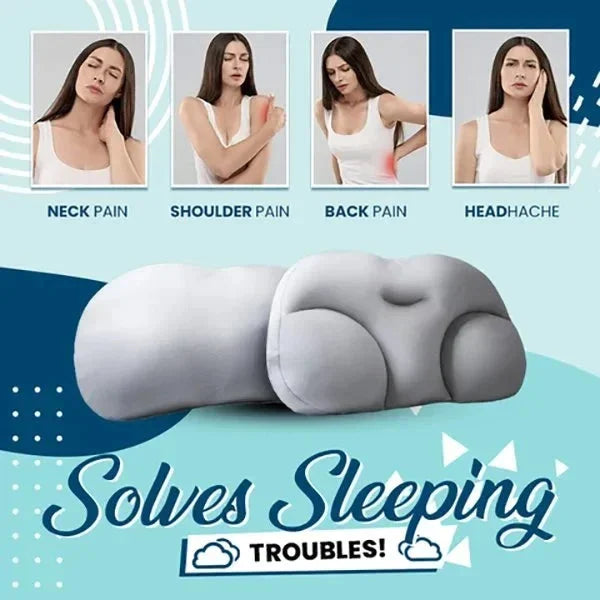 DreamCushion™ - Neck Supporting Ultra Soft Sleeping Pillow