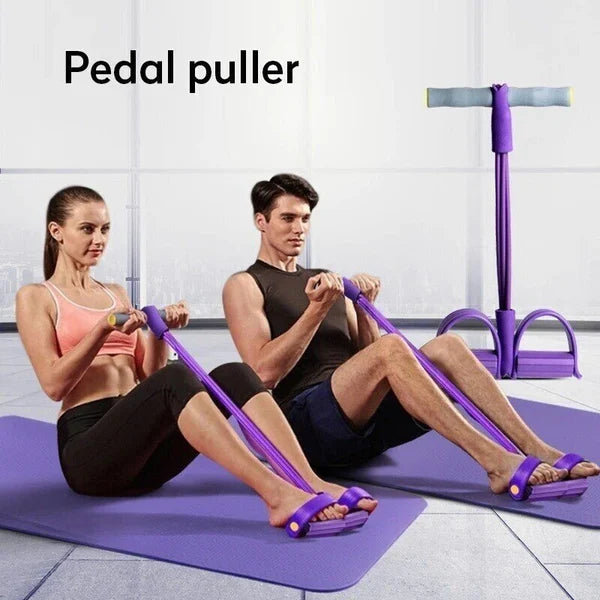 FlexiFit™ - Fitness Elastic Pedal Puller Workout Band