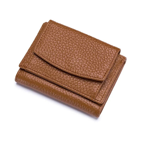 MiniSafe™ - Women's Mini RFID Leather Wallet