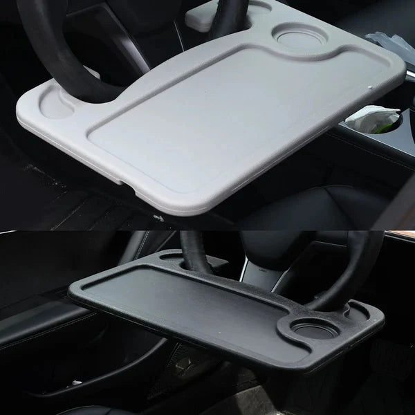 WheelMate™ - Car Steering Wheel Attachable Tray