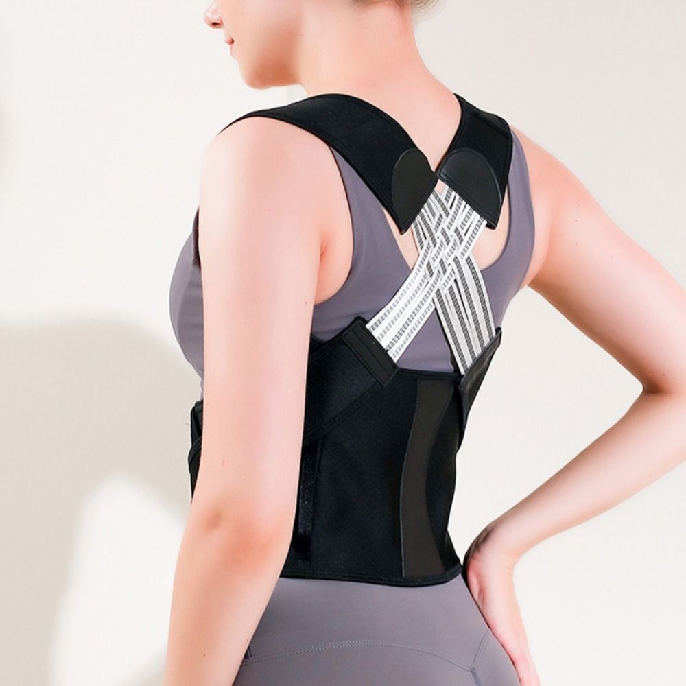 Fully Adjustable Posture Corrector - Improve Spine Clavicle Brace Posture Vest Back Posture Corrector Belt