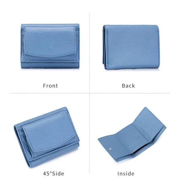 MiniSafe™ - Women's Mini RFID Leather Wallet