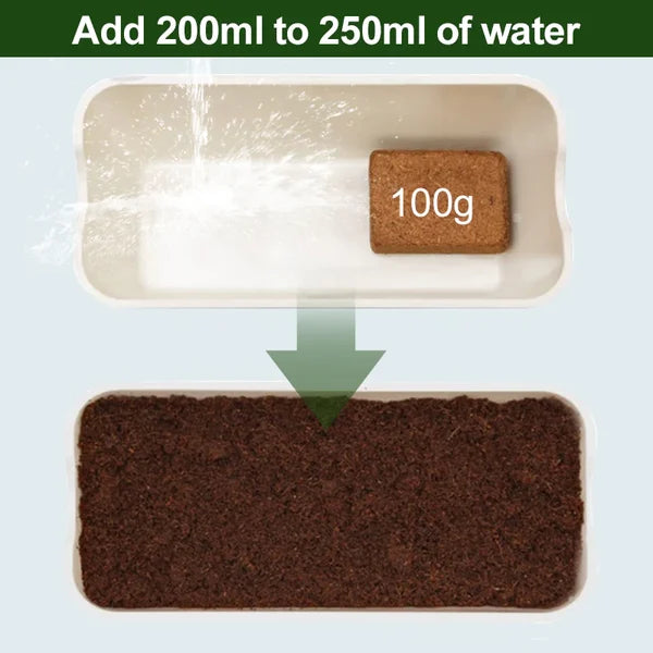 CocoBrick™ - Organic Coconut Coir For Plants