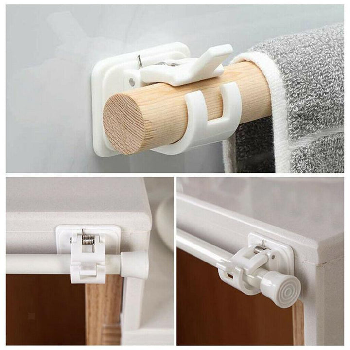 CurtainGrip™ Adjustable Curtain Holders