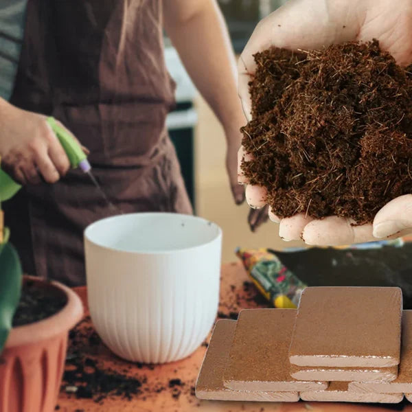 CocoBrick™ - Organic Coconut Coir For Plants