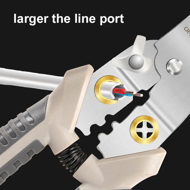 6 in 1 Wire Stripper Tools-Crimping Pliers Electrical Crimping Tools