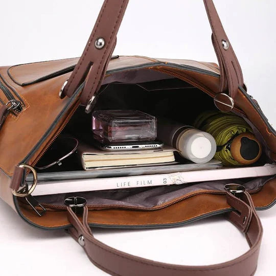 OmniCarry™ - Multifunctional Genuine Leather Bag For Women