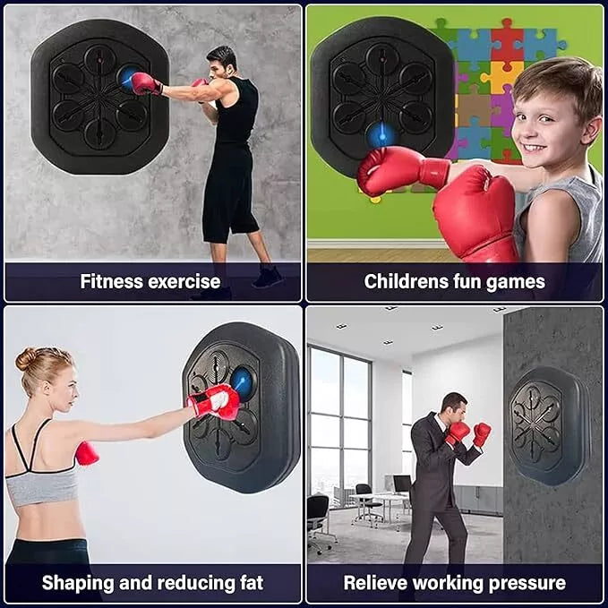 Boxing Machine - At Home Wall-Mounted Music Workout for Boxing Gym Training