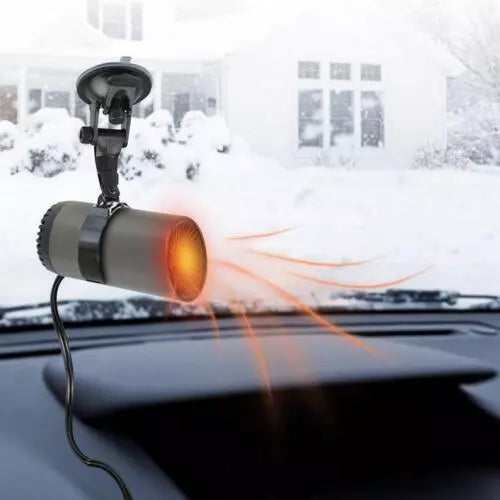 Fast Heating Cup Shape Car Warm Air Blower - Fast Heating & Cooling Adjustable 360 Degree Rotatable Plug and Use for Car, SUV , RV and Truck