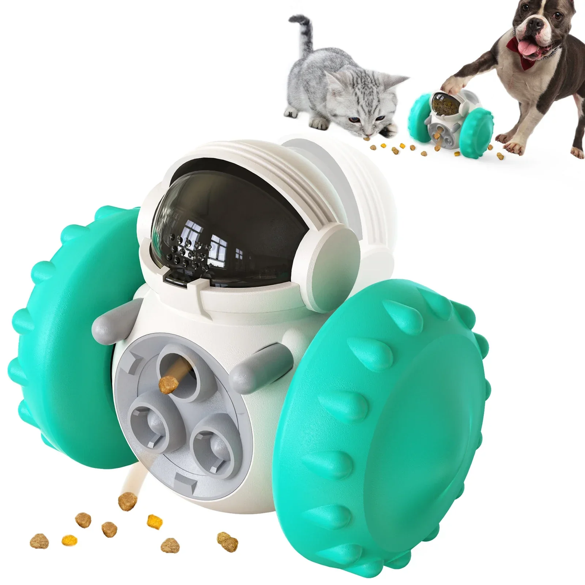 Pet food puzzle feeder - Interactive pet food dispenser