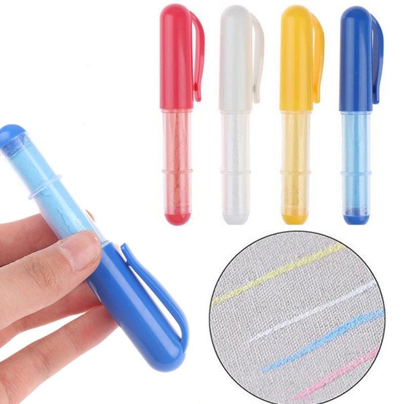 Cut-free Fabric Marker Pen Set (4 pcs)