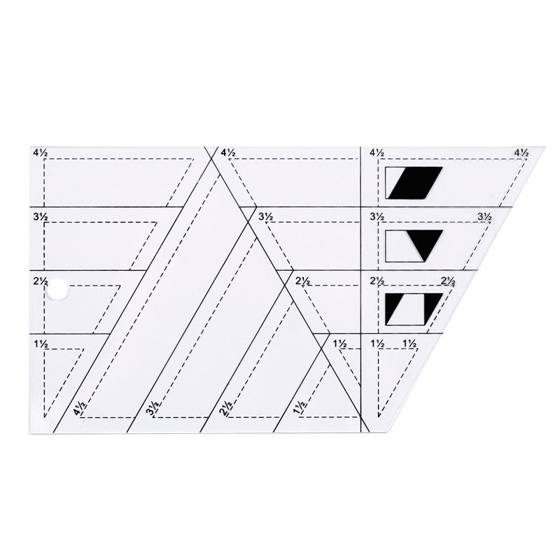 Transparent Quilting Sewing Patchwork Ruler