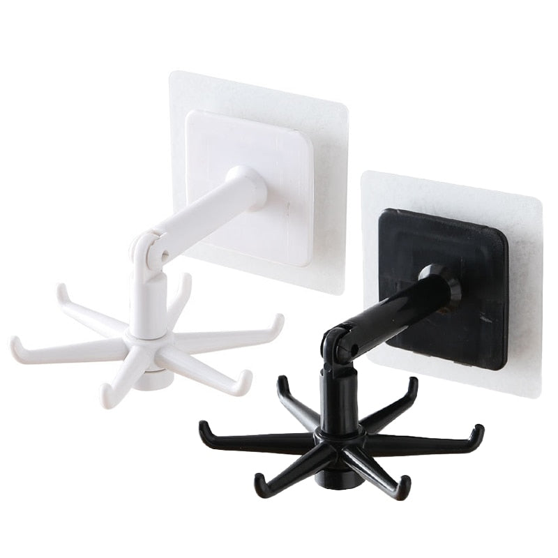 360° Rotating Self-Adhesive Utility Hook