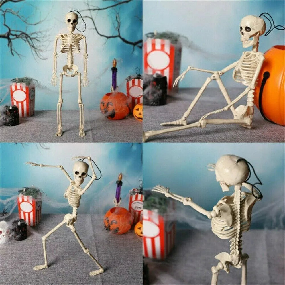 Poseable Skeleton - Creepy Halloween Decor