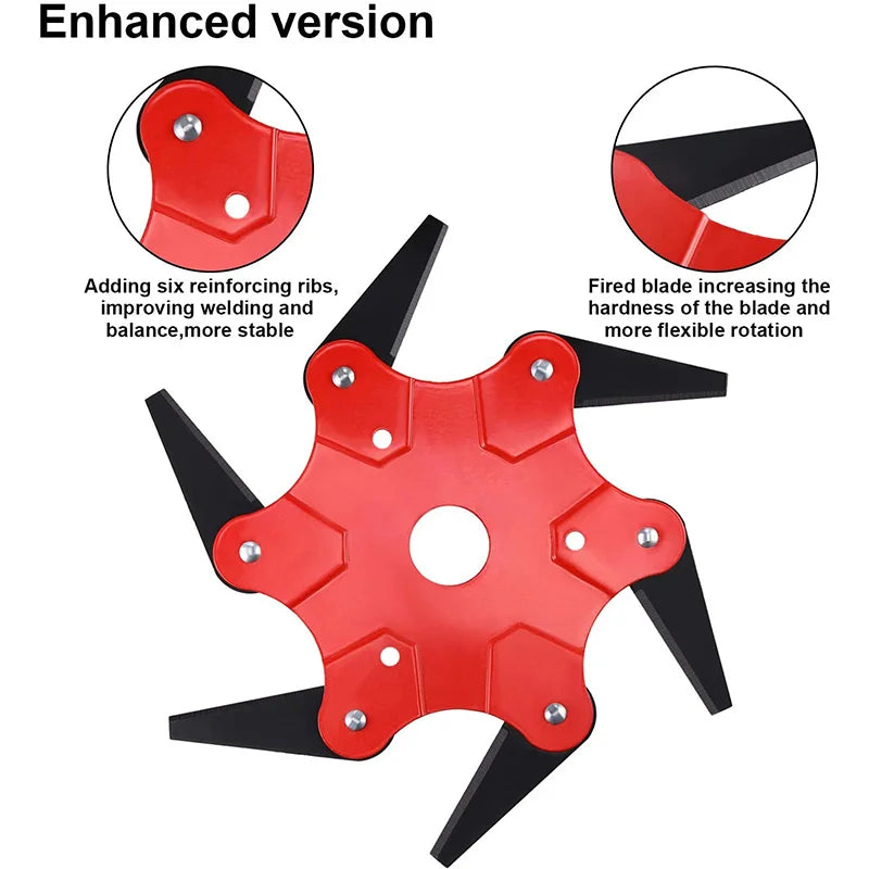 GreenTrim™ - Universal Grass Cutter 6 Blade Head