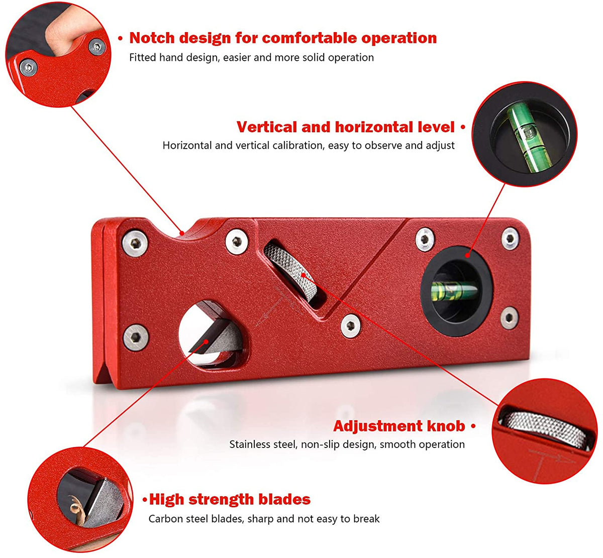 Beautiful Edge™ Woodworking Tool with 7 Corner Styles with Backer