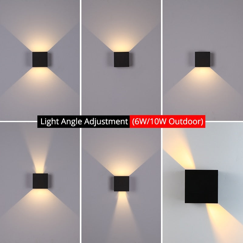 Luxurious LED wall lamp