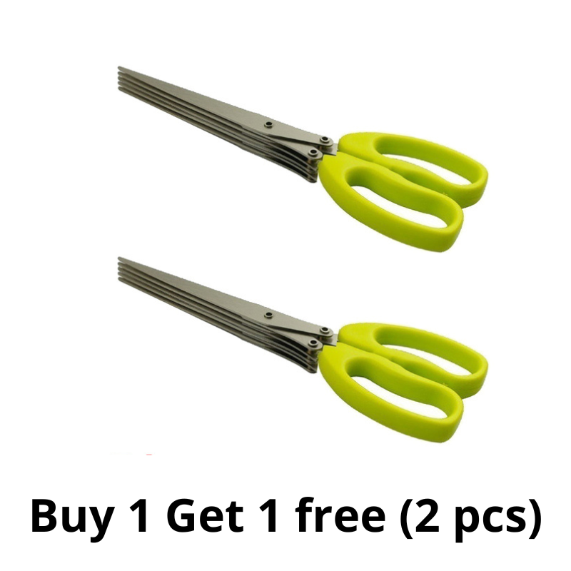 5 Blade Kitchen Salad Scissors (Buy 1 Get 1 Free)