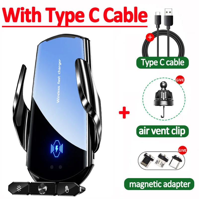 Phone Holders For Cars With Wireless Charging