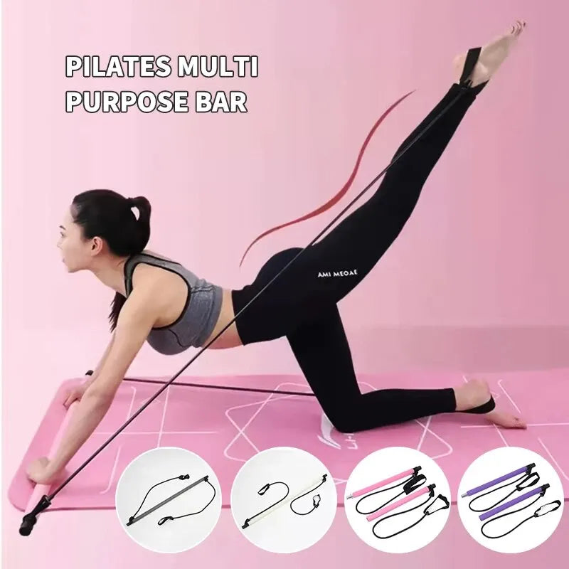 StepUp™ - Legs Workout Resistance Band Bar