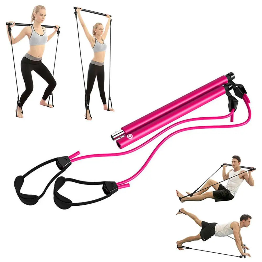 StepUp™ - Legs Workout Resistance Band Bar