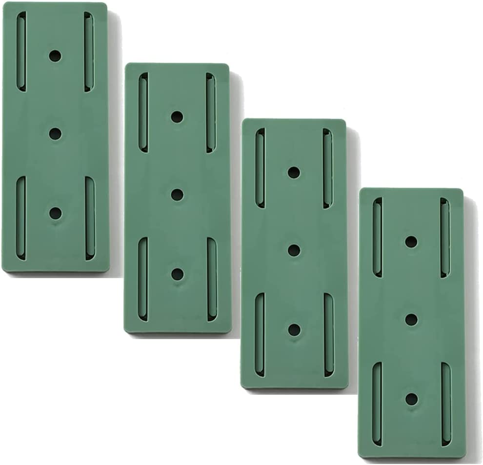 Adhesive Punch-free Socket Holder (4 pcs)