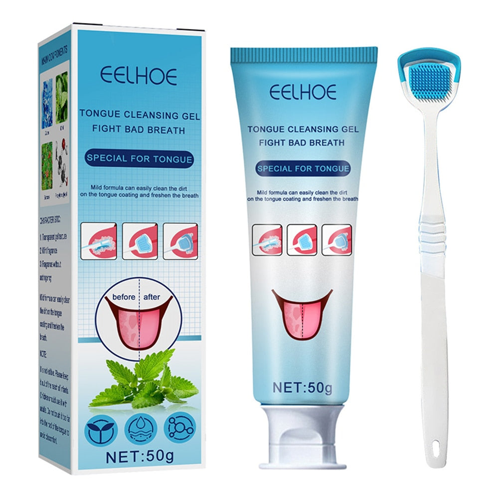 Probiotic Tongue Cleaning Gel Set