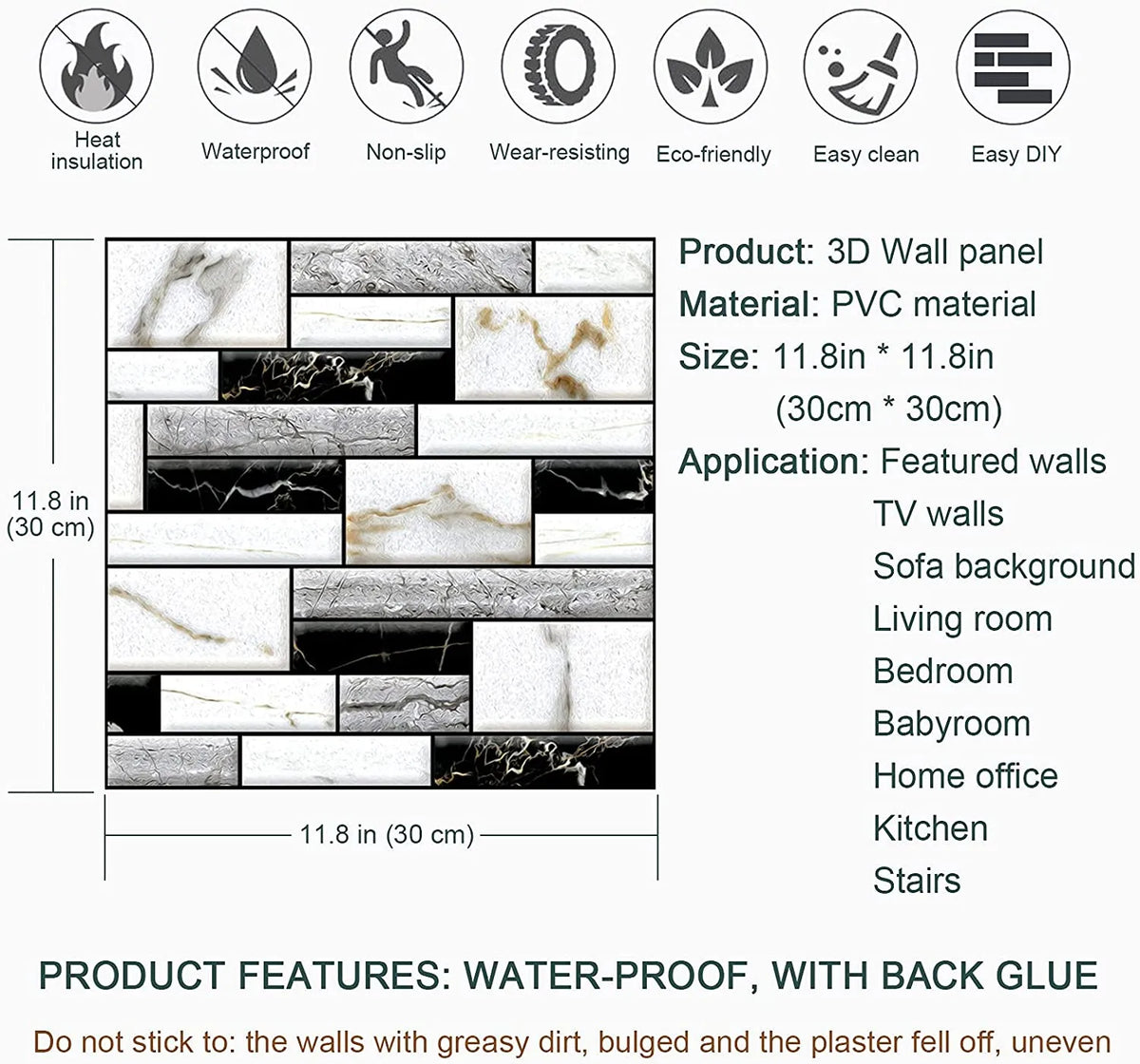 Self Adhesive Wall Tile