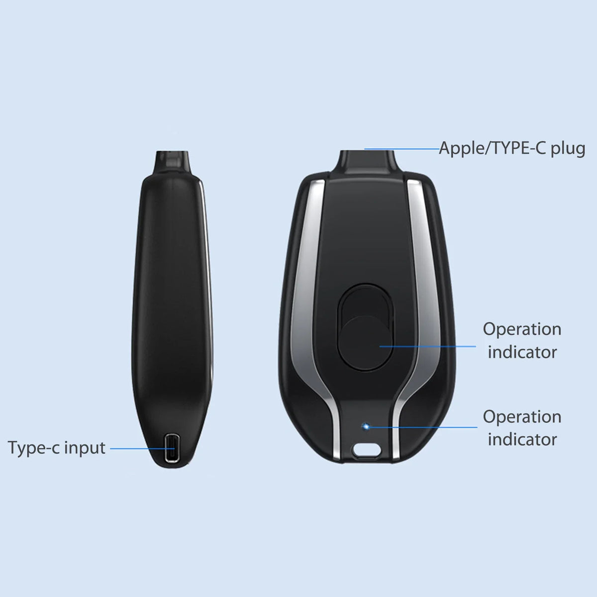 MicroSaver™ - Mini Power Bank For Emergency