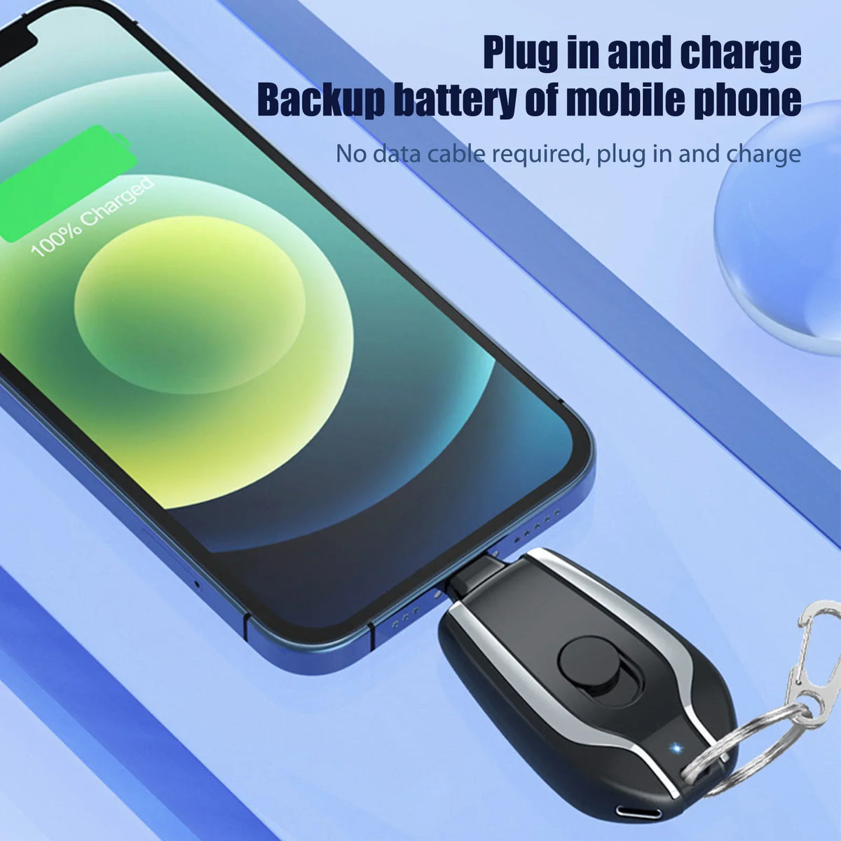 MicroSaver™ - Mini Power Bank For Emergency