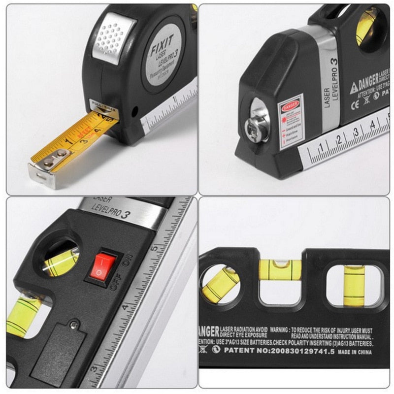 4-in-1 laser measuring device