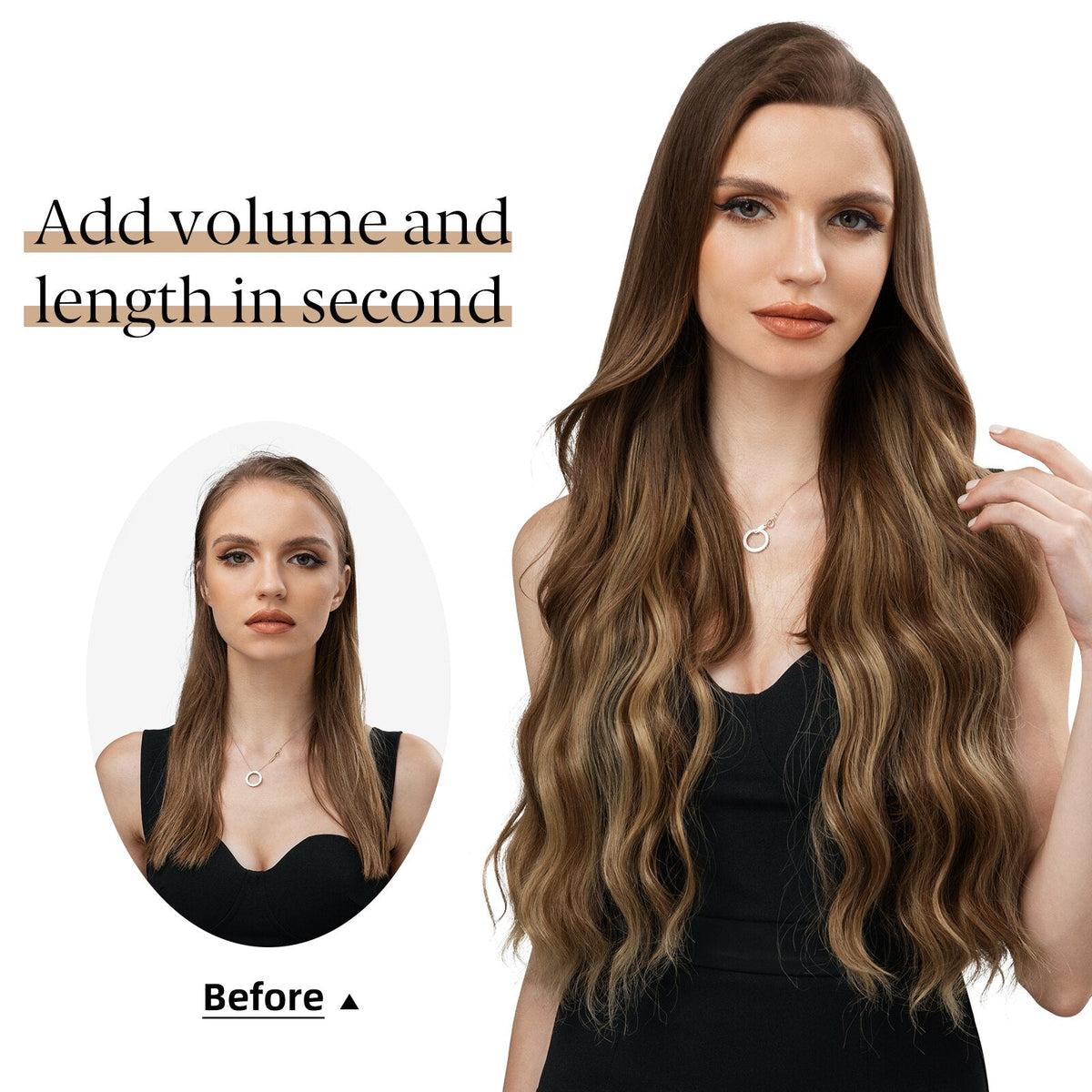 Invisible Hair Extensions - Strong and indestructible