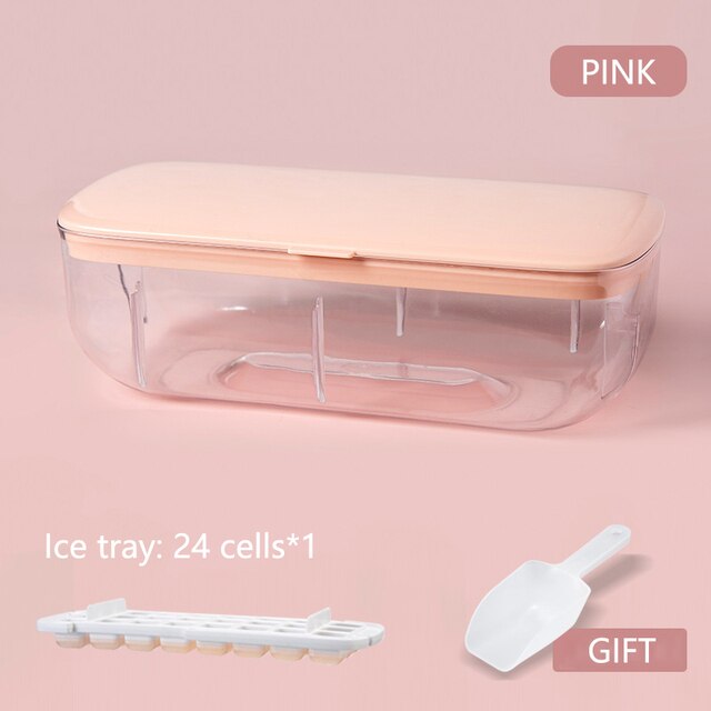 Press Type Ice Cube Maker