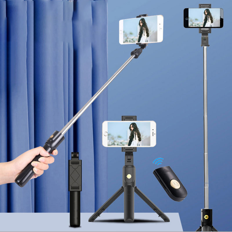 Multifunctional Wireless Bluetooth Selfie Stick