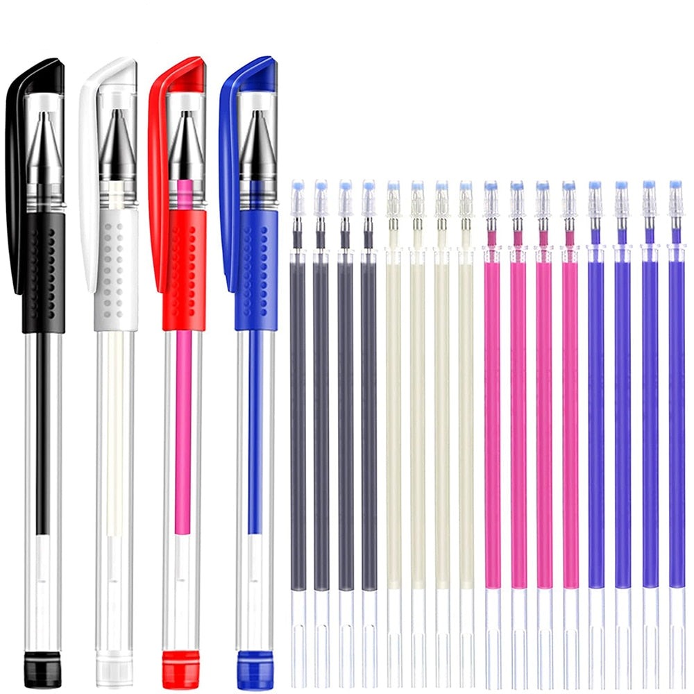 Heat Erasable Fabric Marking Pens (16 Pcs)