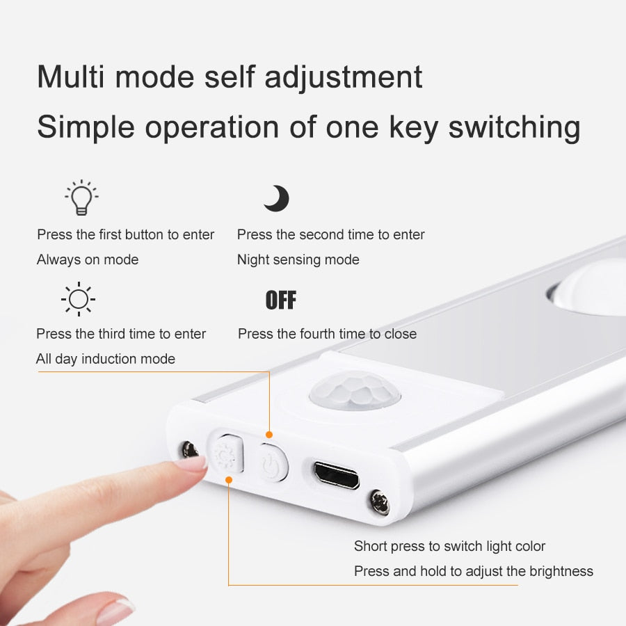 LED Motion Sensor Cabinet Light