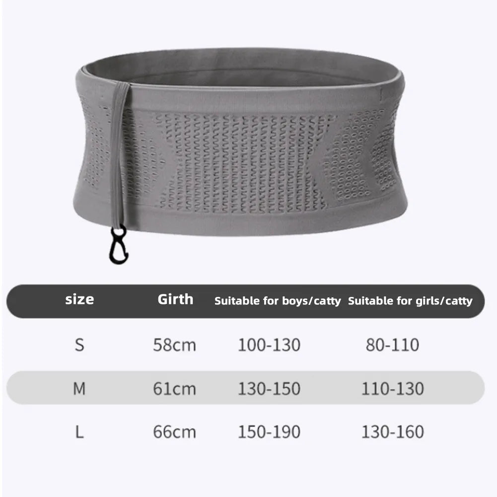 Multifunctional Knit Breathable Concealed Waist Bag