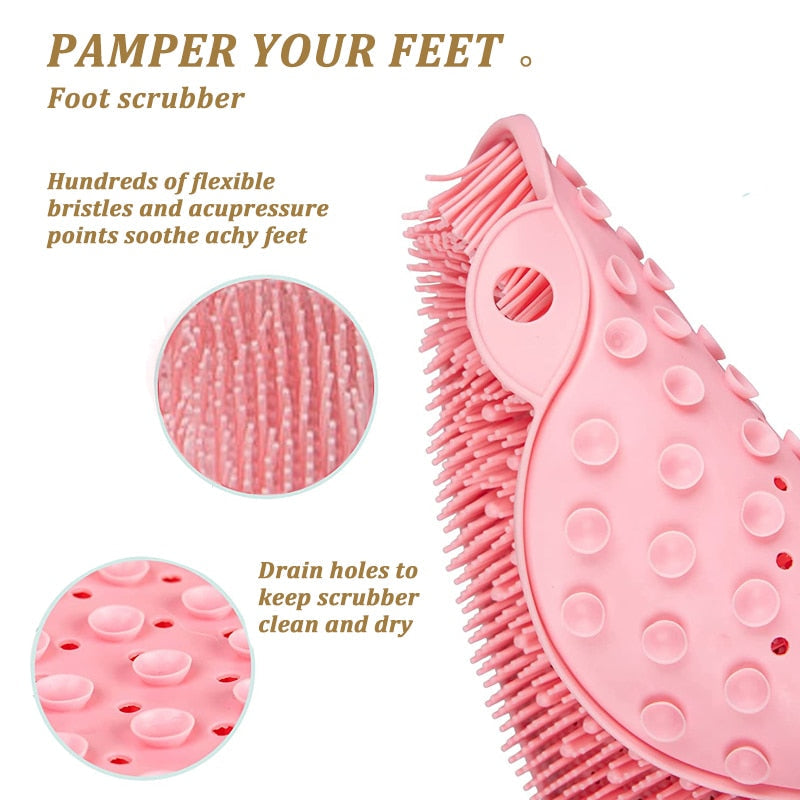 Shower Back & Foot Scrubber