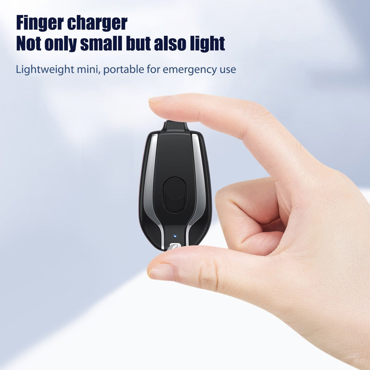 Mini Keychain Power Bank (1500mAh)