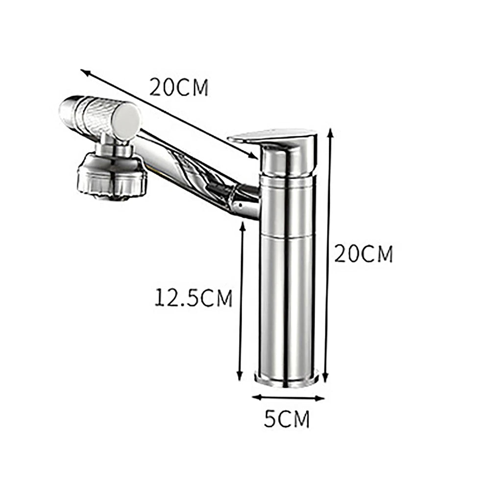 Tap For Bathroom Sink 360 Degree