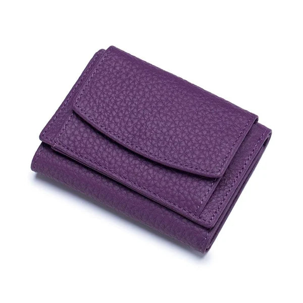 MiniSafe™ - Women's Mini RFID Leather Wallet