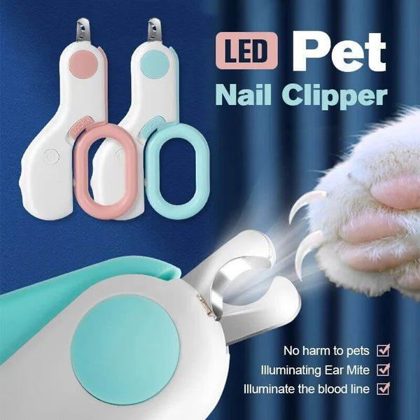 LightPaws™ - Pet Nail Led Cutter With Lock