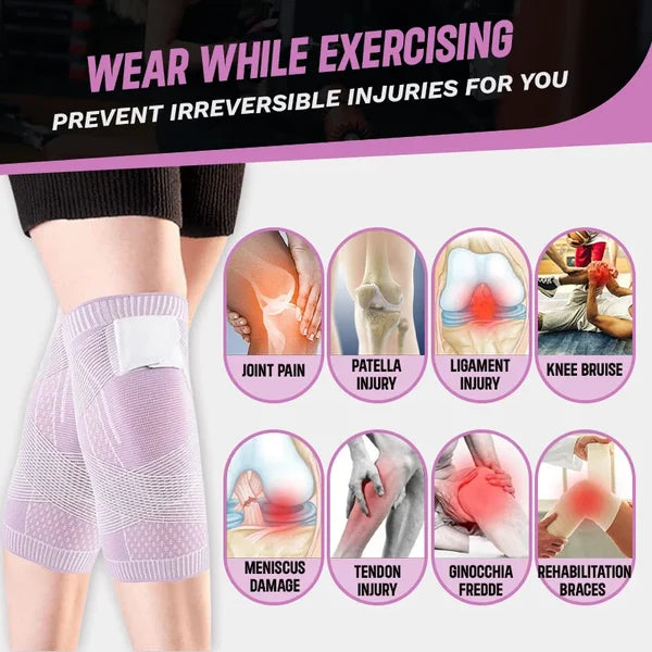 CompressFit™ - Knee Elastic Compression Sleeve Bandage