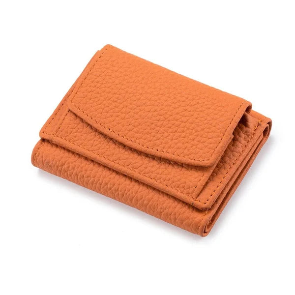 MiniSafe™ - Women's Mini RFID Leather Wallet