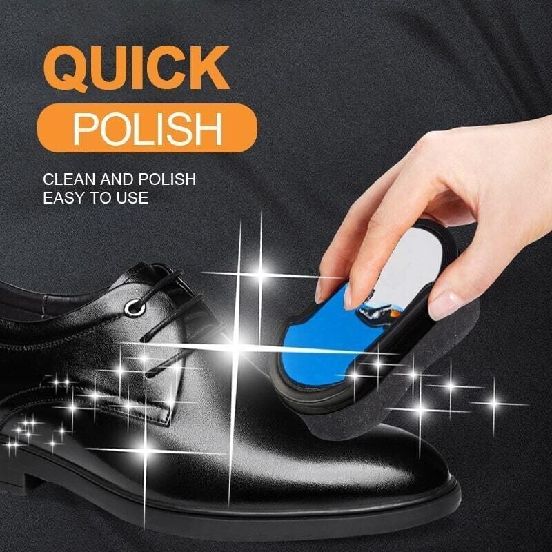 DuoShine™ - Shoe Dual Sponge Polisher