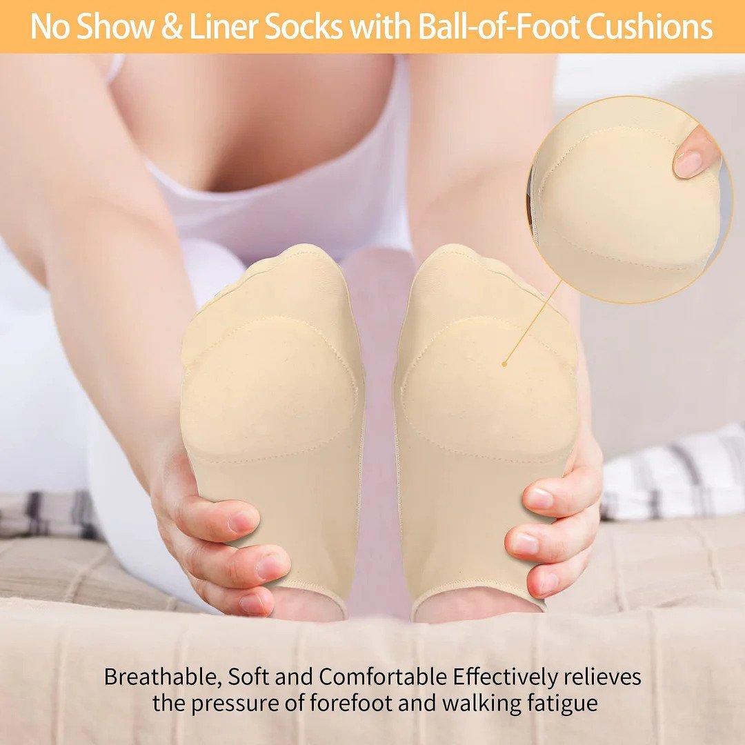 Sock-Style Ball Of Foot Cushions For Women